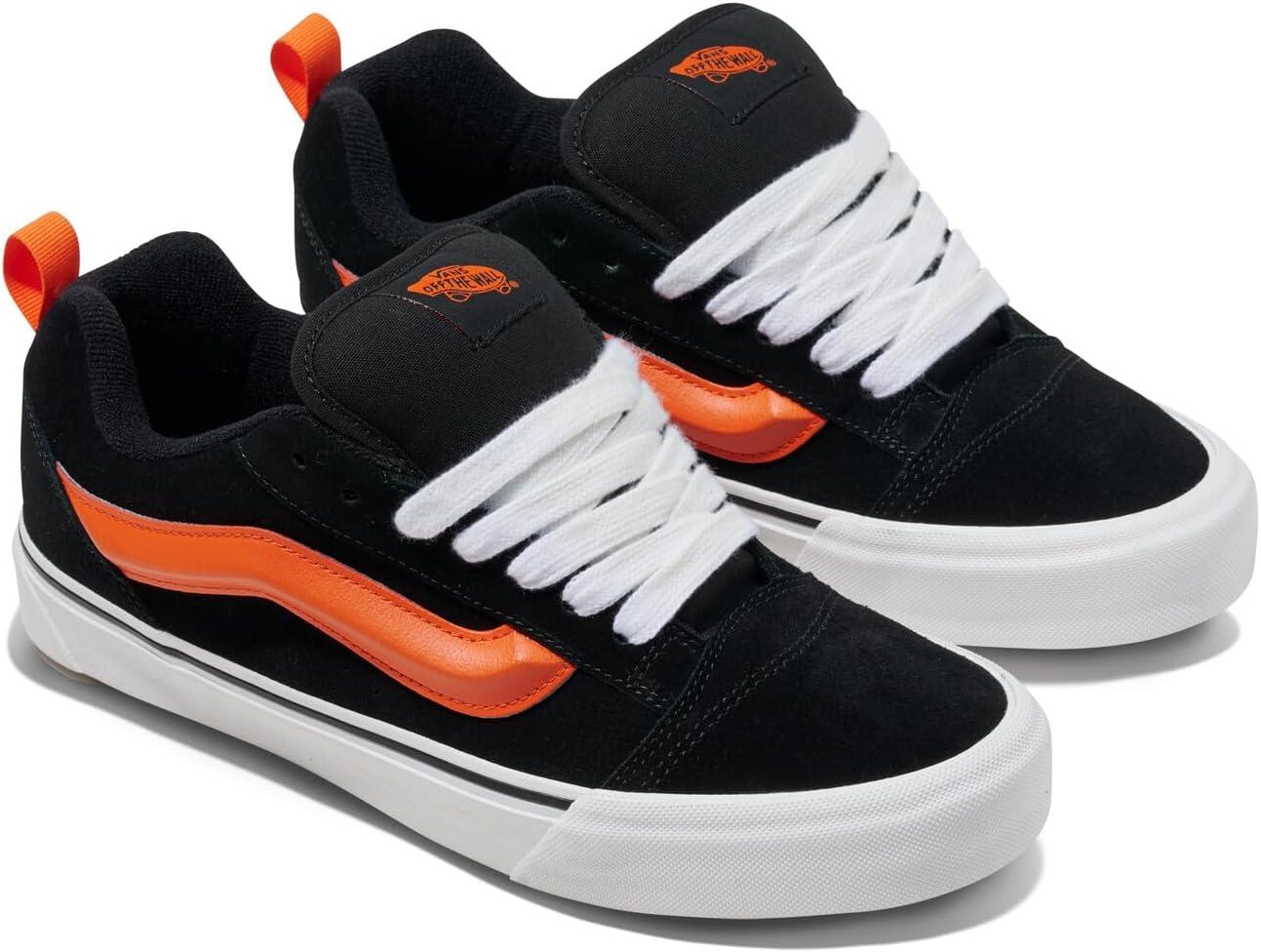 imageVans Womens Knu SkoolPop Sidestripe BlackOrange