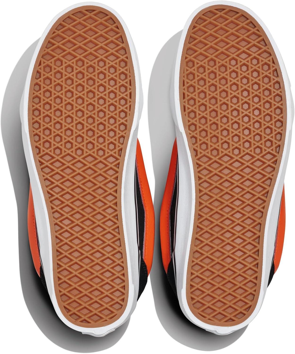 imageVans Womens Knu SkoolPop Sidestripe BlackOrange