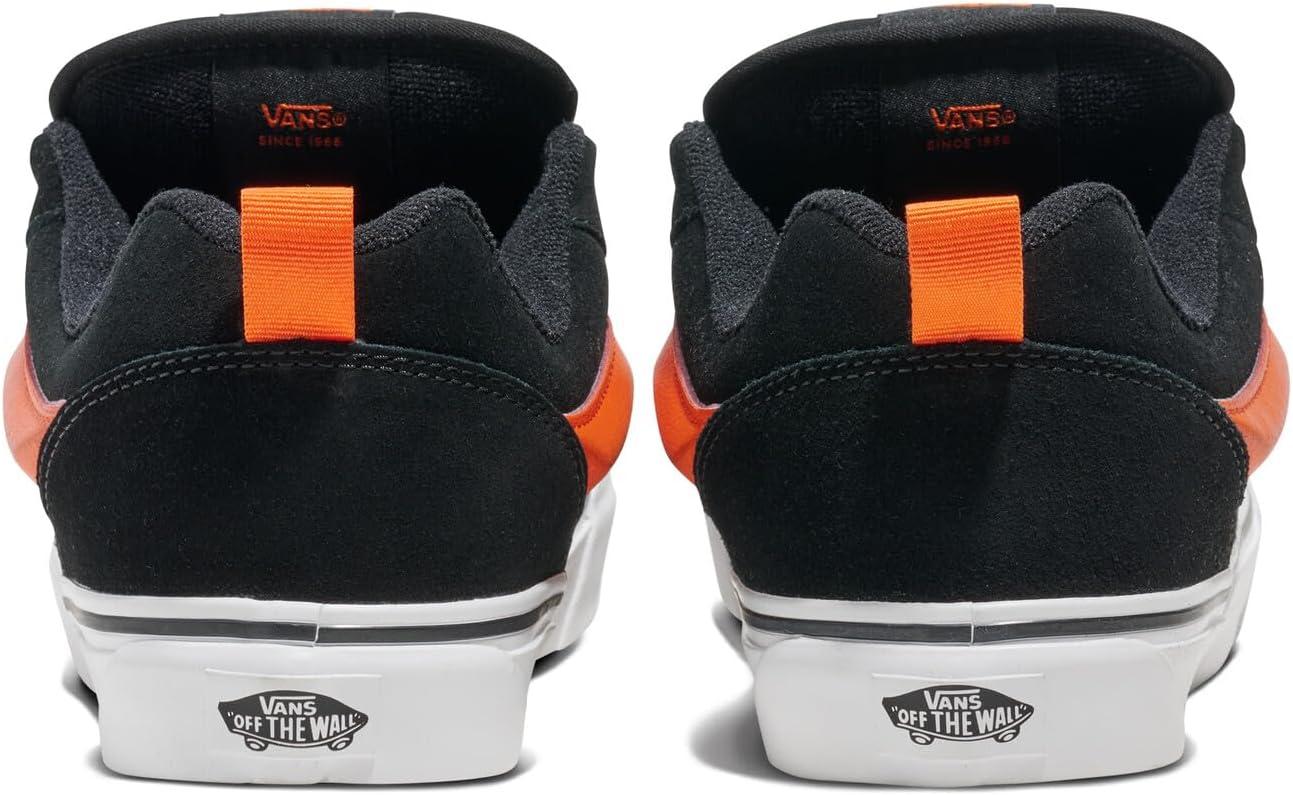 imageVans Womens Knu SkoolPop Sidestripe BlackOrange