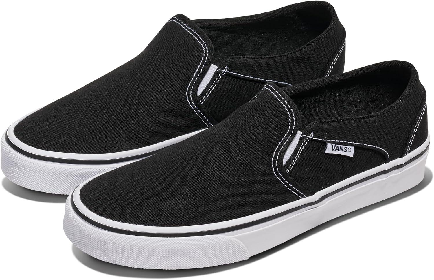 imageVans Womens Lowtop Trainers SneakerCanvas BlackWhite