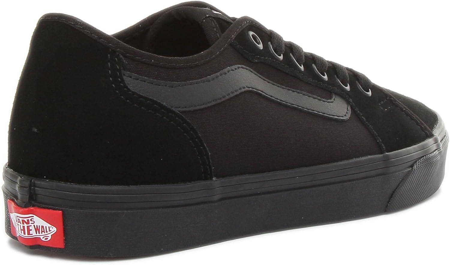 imageVans Womens Range EXP SneakerSuede Canvas Black Black