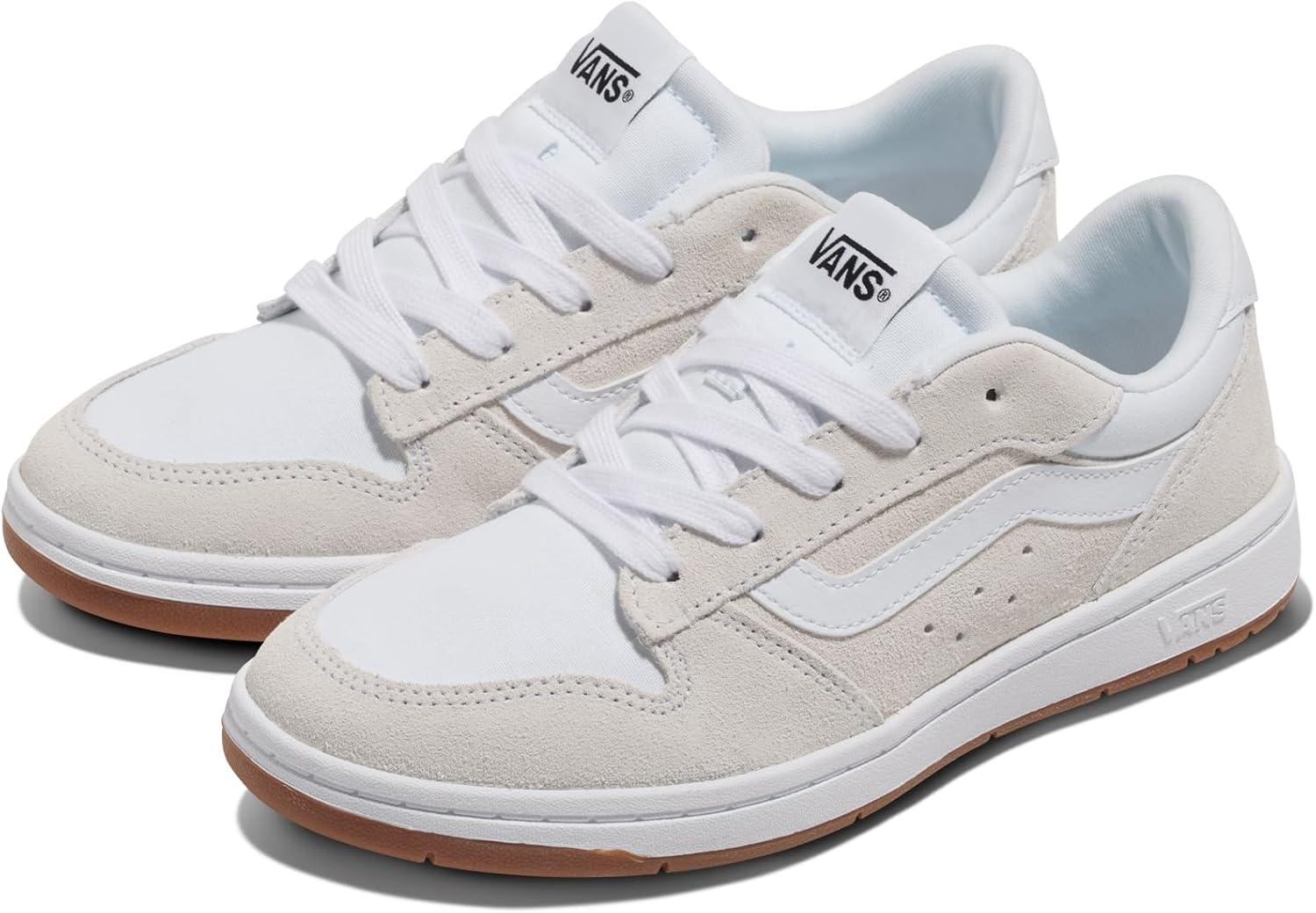 imageVans Womens Ryland Ls Shoe Retro Court Sneakers Tennis Fashion InspiredSuedeCanvas WhiteWhite