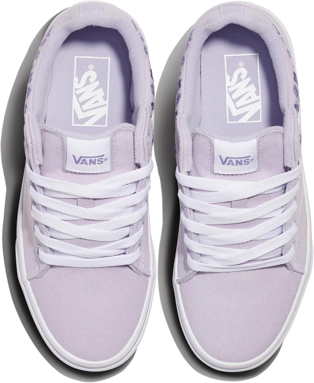 imageVans Womens Seldan ShoeEmbroidered Flowers Evening Haze