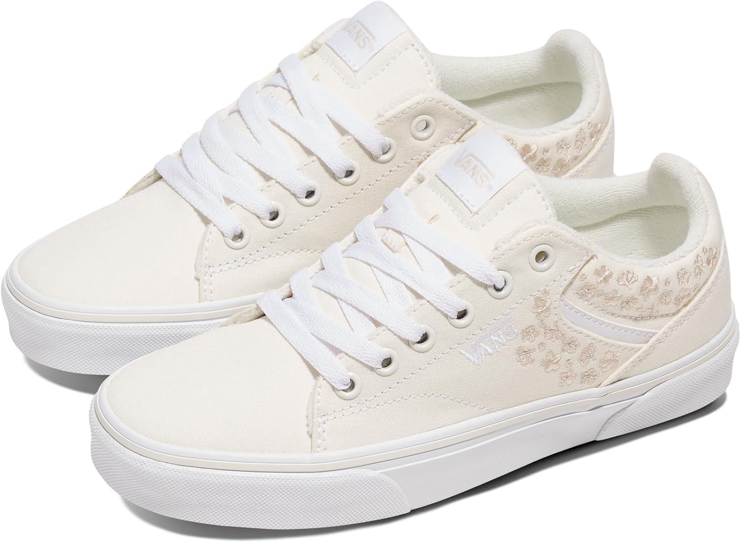 imageVans Womens Seldan ShoeEmbroidered Flowers Marshmallow