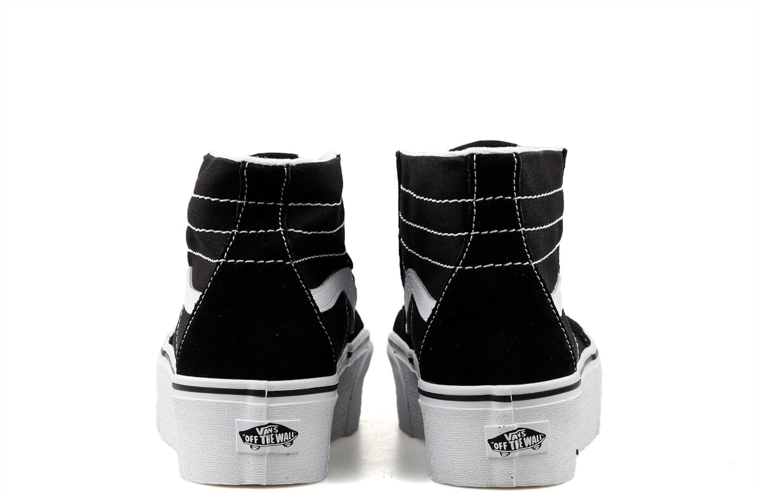 imageVans Womens UA SK8Hi Tapered Stackform SneakersBlackTrue White