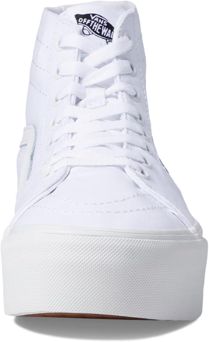 imageVans Womens UA SK8Hi Tapered Stackform SneakersGenuine White Canvas