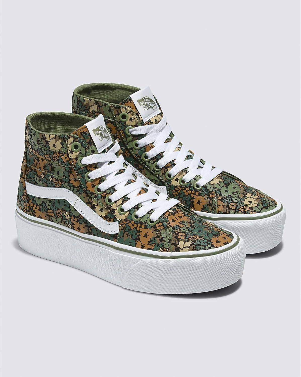 imageVans Womens UA SK8Hi Tapered Stackform SneakersGreen Loden
