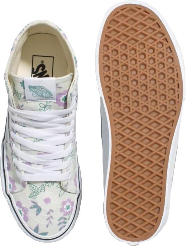 imageVans Womens UA SK8Hi Tapered Stackform SneakersPastel Floral Frosted Mint True White