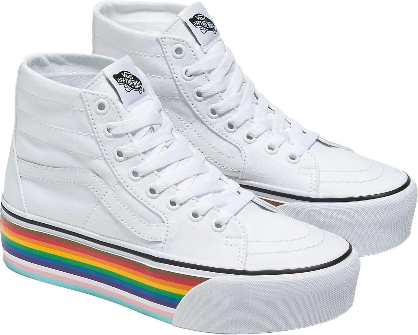imageVans Womens UA SK8Hi Tapered Stackform SneakersRainbow
