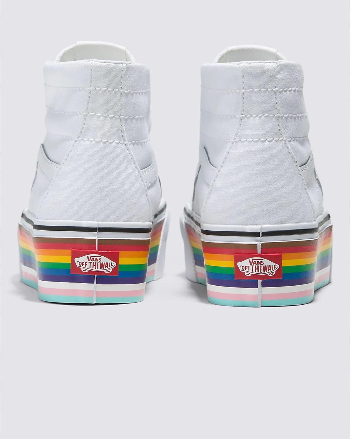 imageVans Womens UA SK8Hi Tapered Stackform SneakersRainbow
