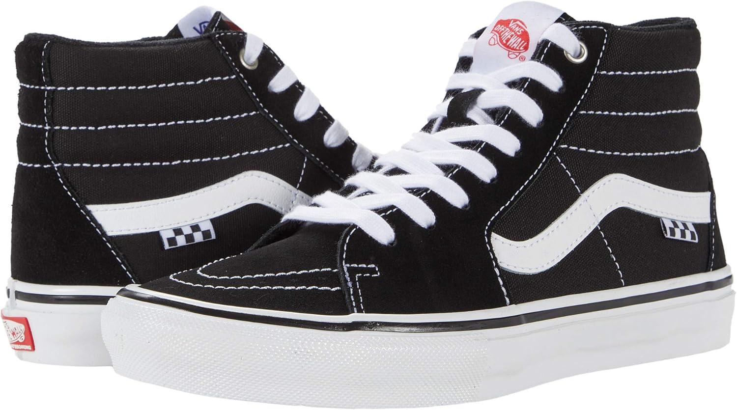 imageVans Womens UA SK8Hi Tapered Stackform SneakersSkate Black White