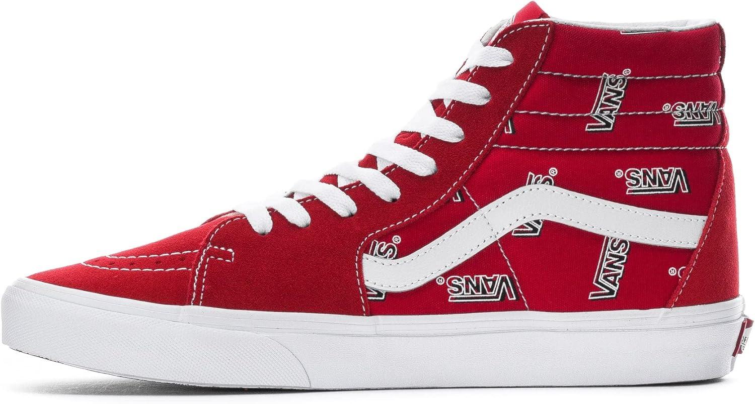 imageVans Womens UA SK8Hi Tapered Stackform SneakersVans Misprint Red White