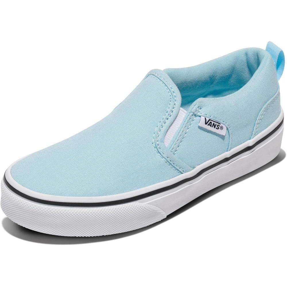 imageVans Girls Asher Slipon ShoeCanvas Crystal Blue
