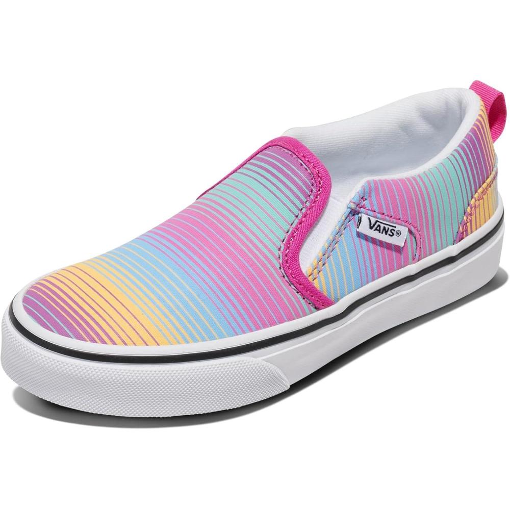 imageVans Girls Asher Slipon ShoeRainbow Multi