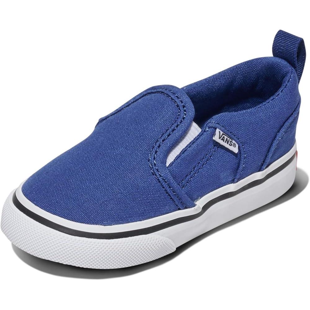 imageVans Kids Asher V Slipon ShoeCanvas True Navy