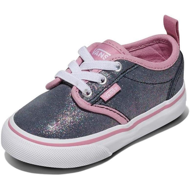 imageVans Kids Atwood Slipon ShoeShimmer Black