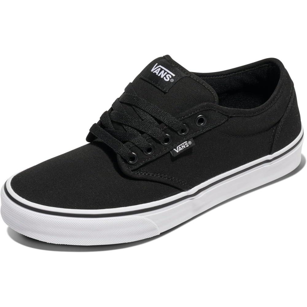 imageVans Mens Atwood SneakerBlackWhite