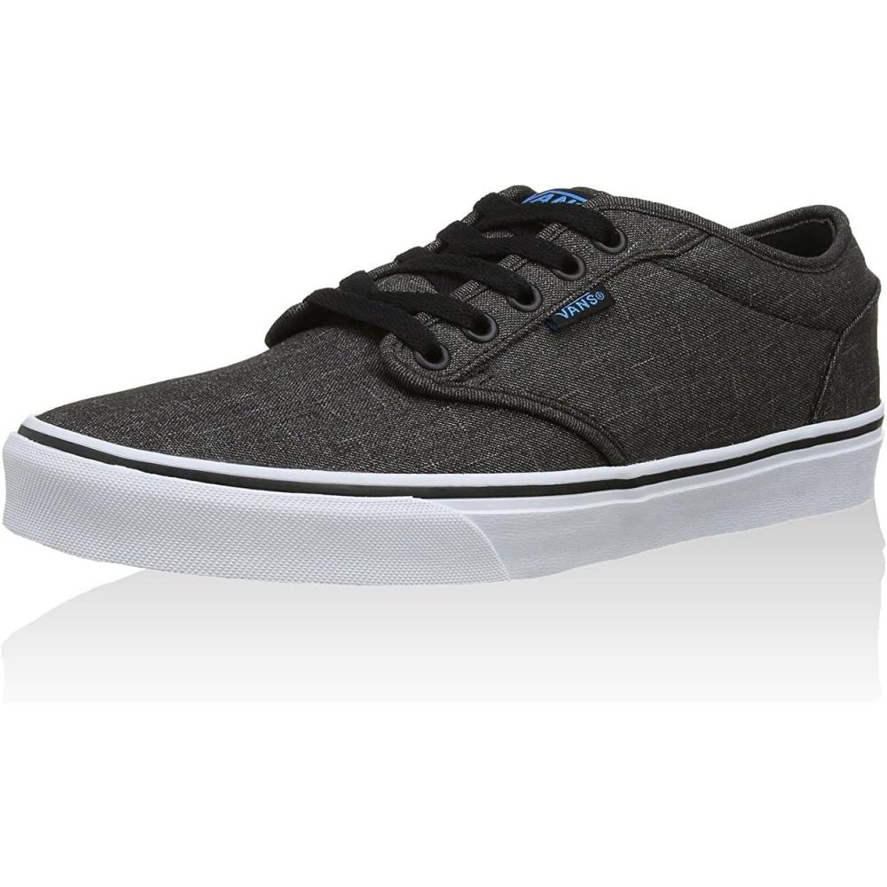 imageVans Mens Atwood SneakerGrey Black Hawaiian Ocean Textile