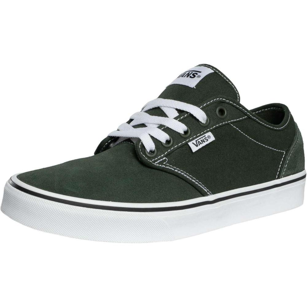 imageVans Mens Atwood SneakerSuedeCanvas Dried Kelp