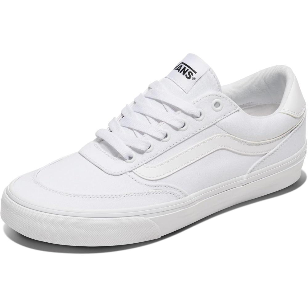 imageVans Mens Brooklyn LSCanvas WhiteWhite