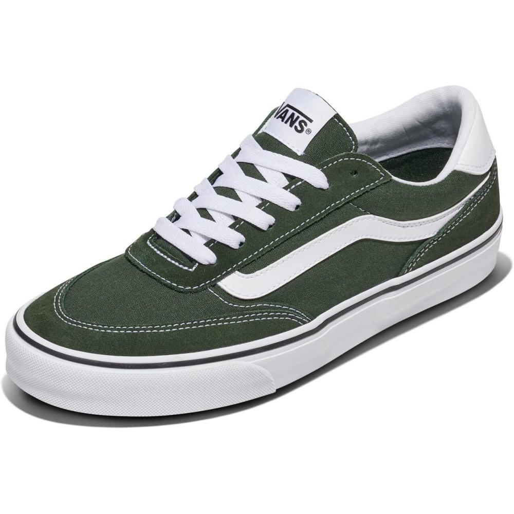 imageVans Mens Brooklyn LSSuedeCanvas Dried Kelp