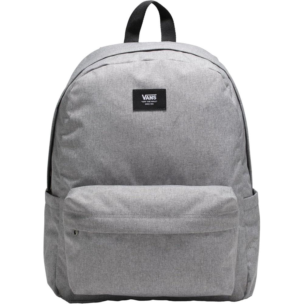 imageVans Old Skool Backpack Unisex Everyday Laptop Bag Two Compartment Design 15 Computer SleeveHeather SuitingOne SizeHeather Suiting