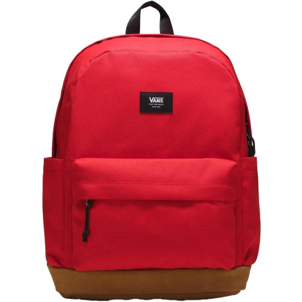 imageVans Old Skool Sport Backpack Unisex Everyday Laptop Bag 15 Computer Sleeve Front PocketStormy WeatherOne SizeRacing RedAntelope