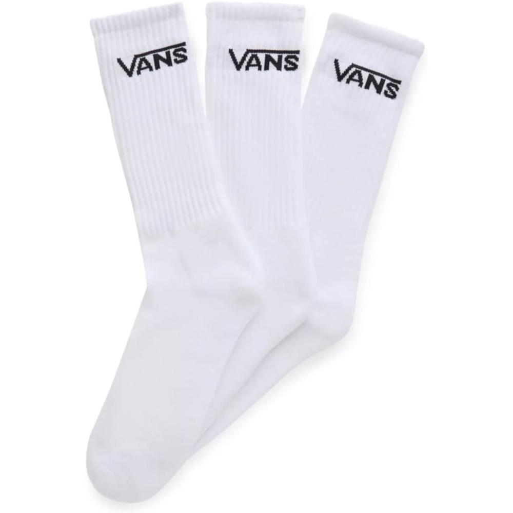 imageVans Unisex Adult Classic Crew Rox SocksWhite