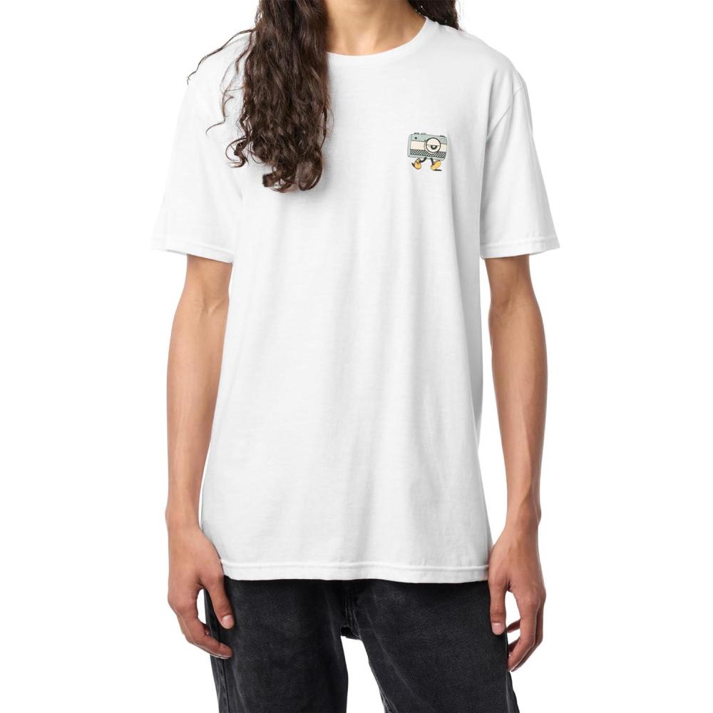imageVans Unisex Adult Stepping Out ShortSleeve ShirtWhite
