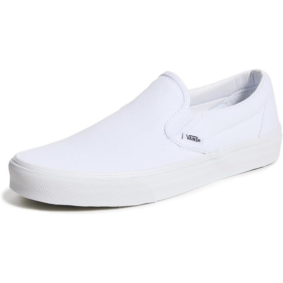 imageVans UnisexAdult Classic Slip onTrue White