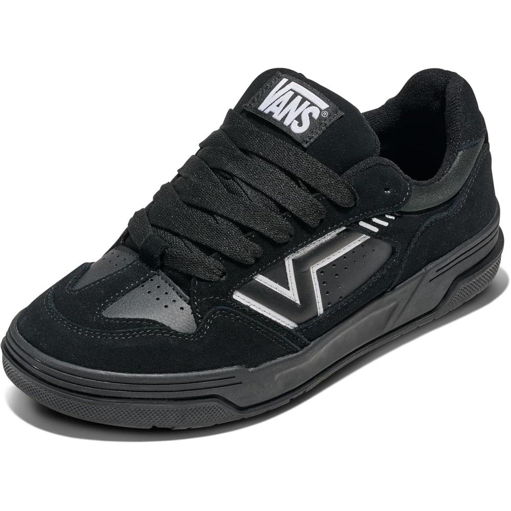 imageVans UnisexAdult Upland ShoeBlackBlackWhite