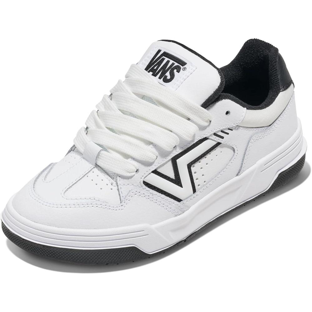 imageVans UnisexAdult Upland ShoeWhiteBlack