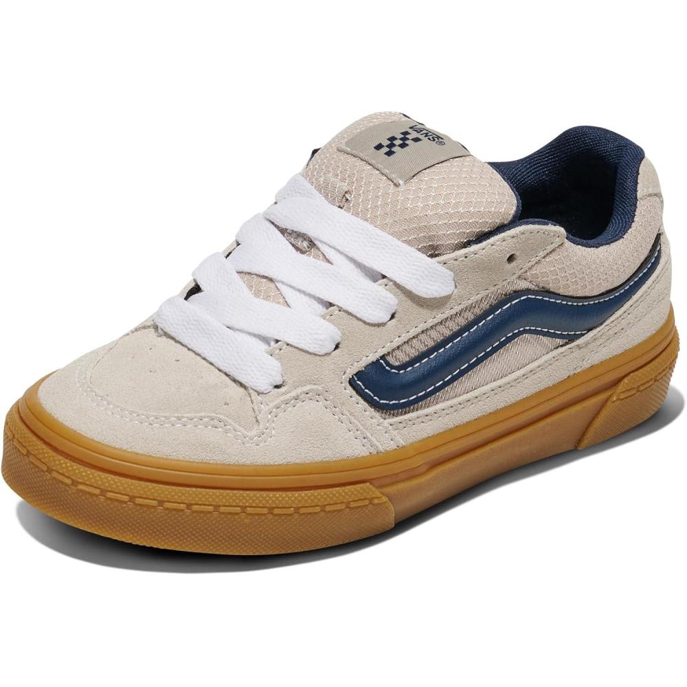imageVans UnisexChild Caldrone Low Top ShoeGum Pop Dress Blues
