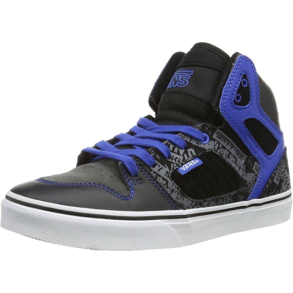 imageVans UnisexChild Hightop TrainersBlack