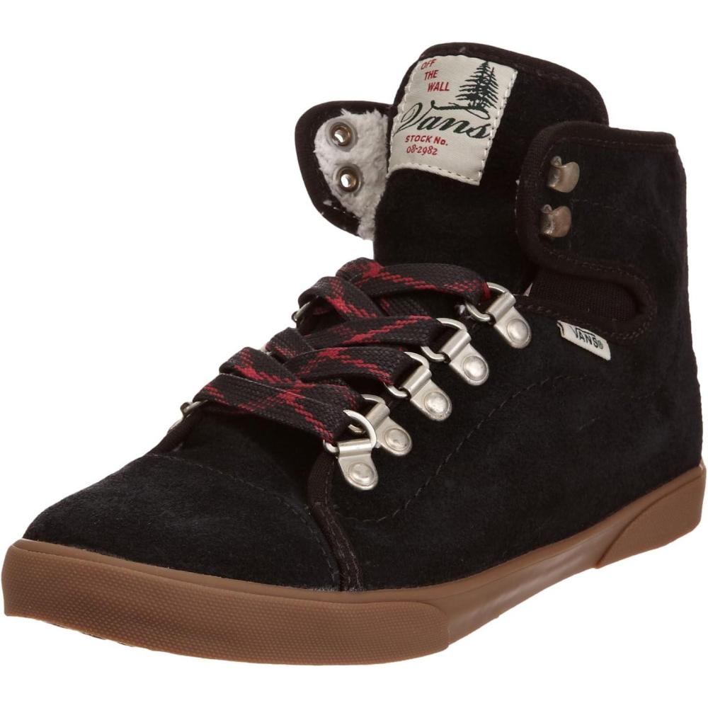 imageVans UnisexChild Hightop TrainersBlackGum