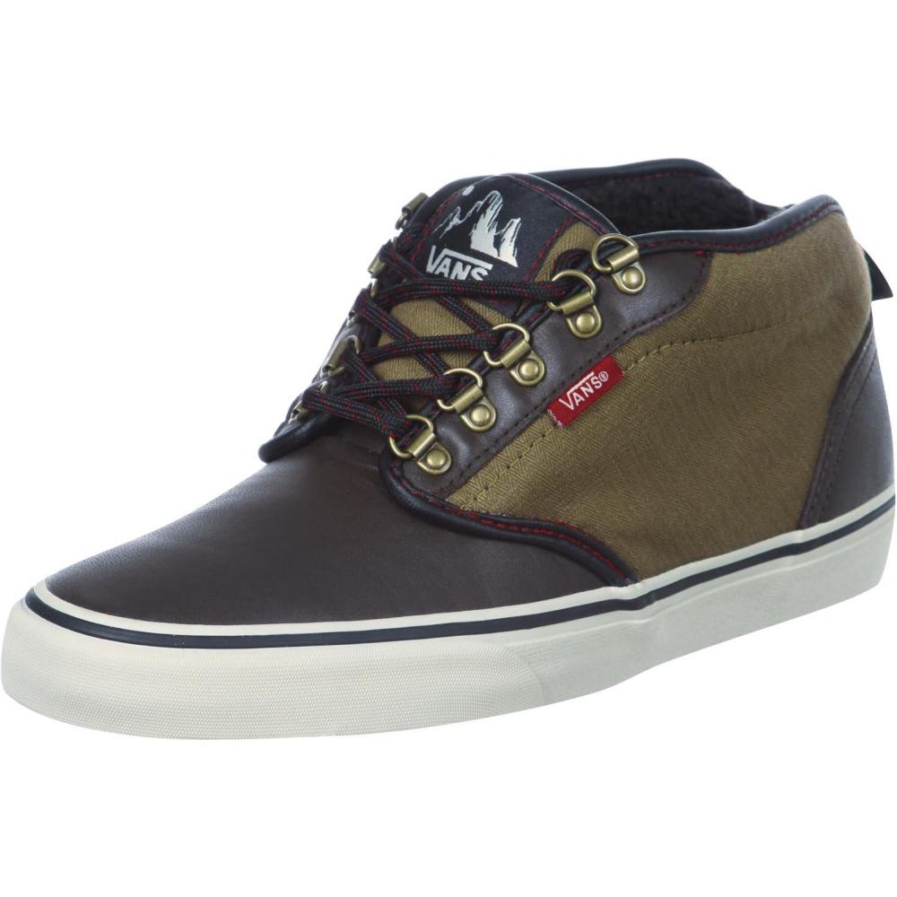 imageVans UnisexChild Hightop TrainersBrown  Braun Hiker EspressoOlive