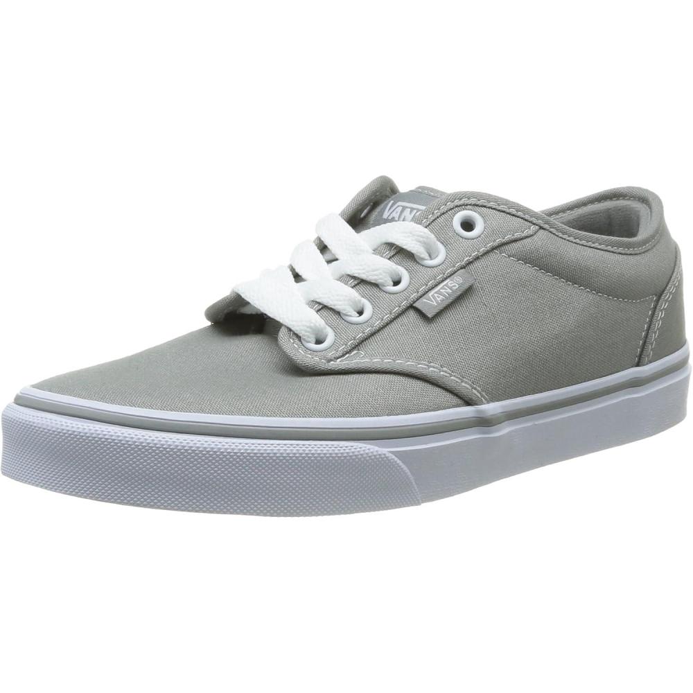 imageVans UnisexChild Hightop TrainersCanvasMid GreyWhite