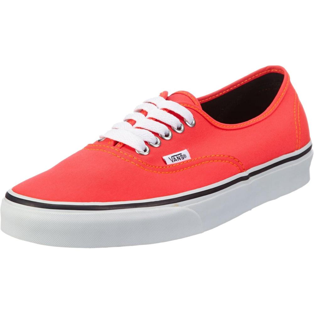 imageVans UnisexChild Hightop TrainersRed  Rot Neon RedOrange