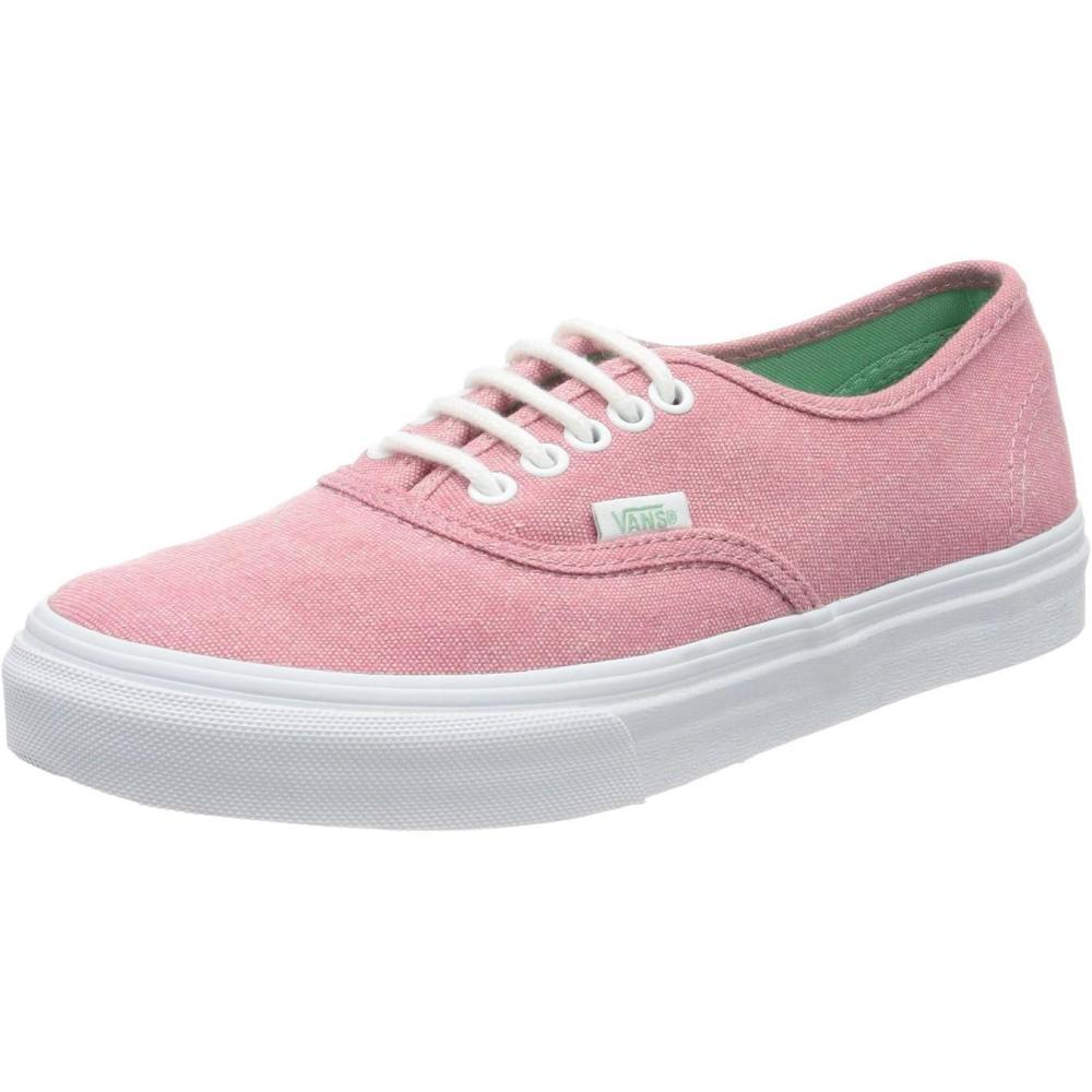 imageVans UnisexChild Hightop TrainersRed Rot Stone Wash Chateau Rose