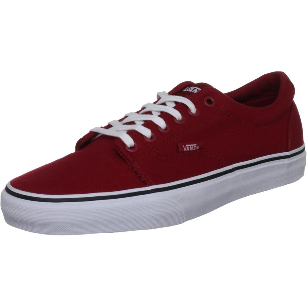 imageVans UnisexChild Hightop TrainersRedWhiteGum
