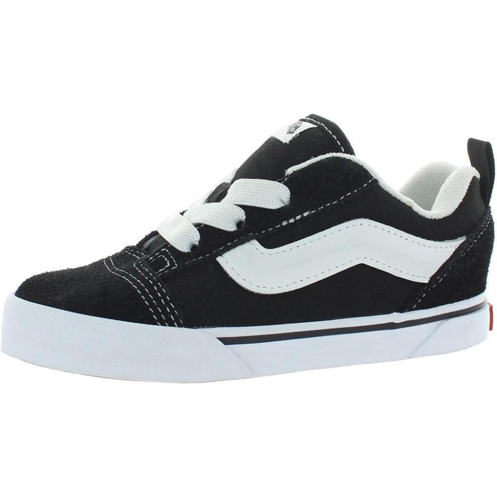 imageVans UnisexChild Knu Skool ShoeBlackTrue White