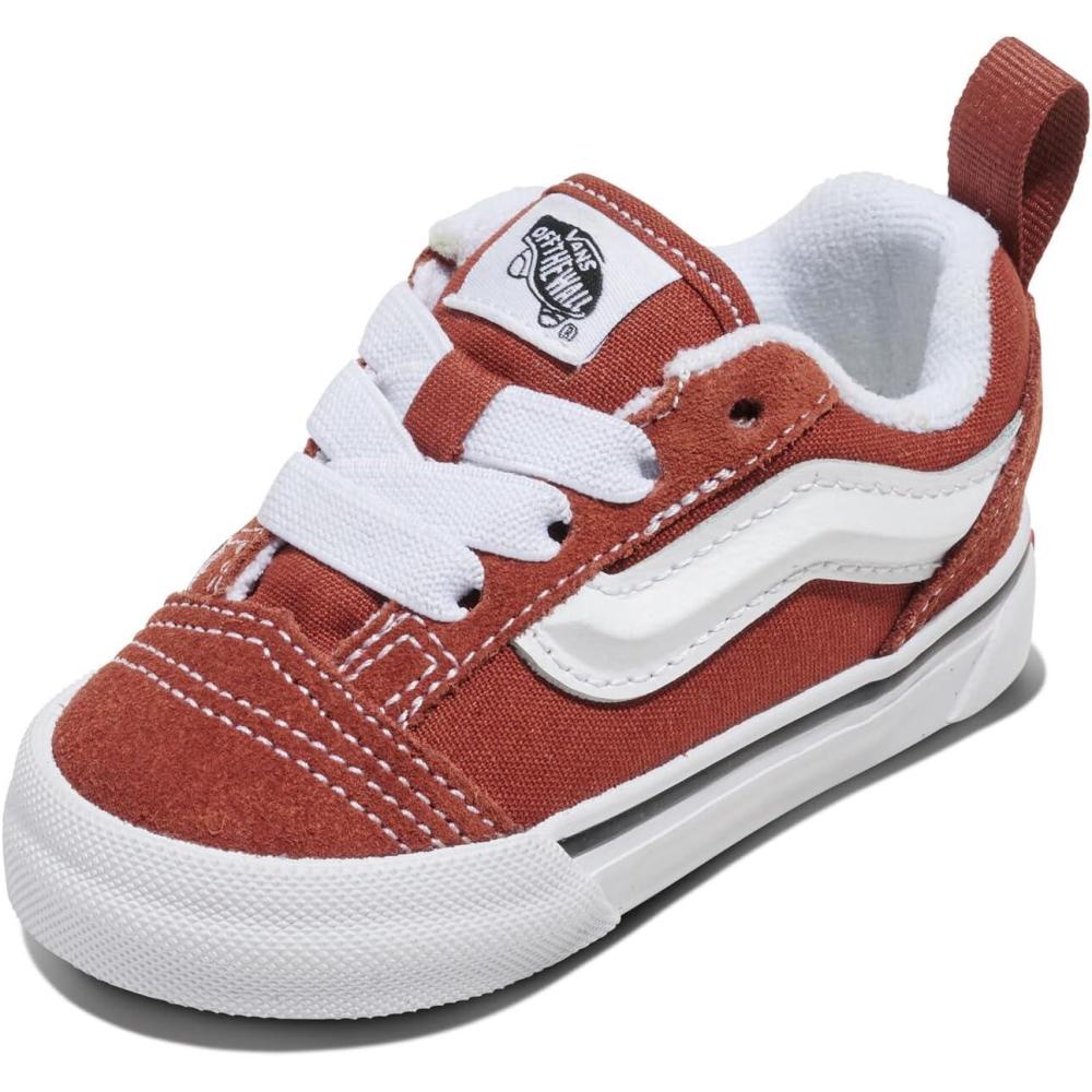 imageVans UnisexChild Knu Skool ShoeColor Theory Rust Bronze