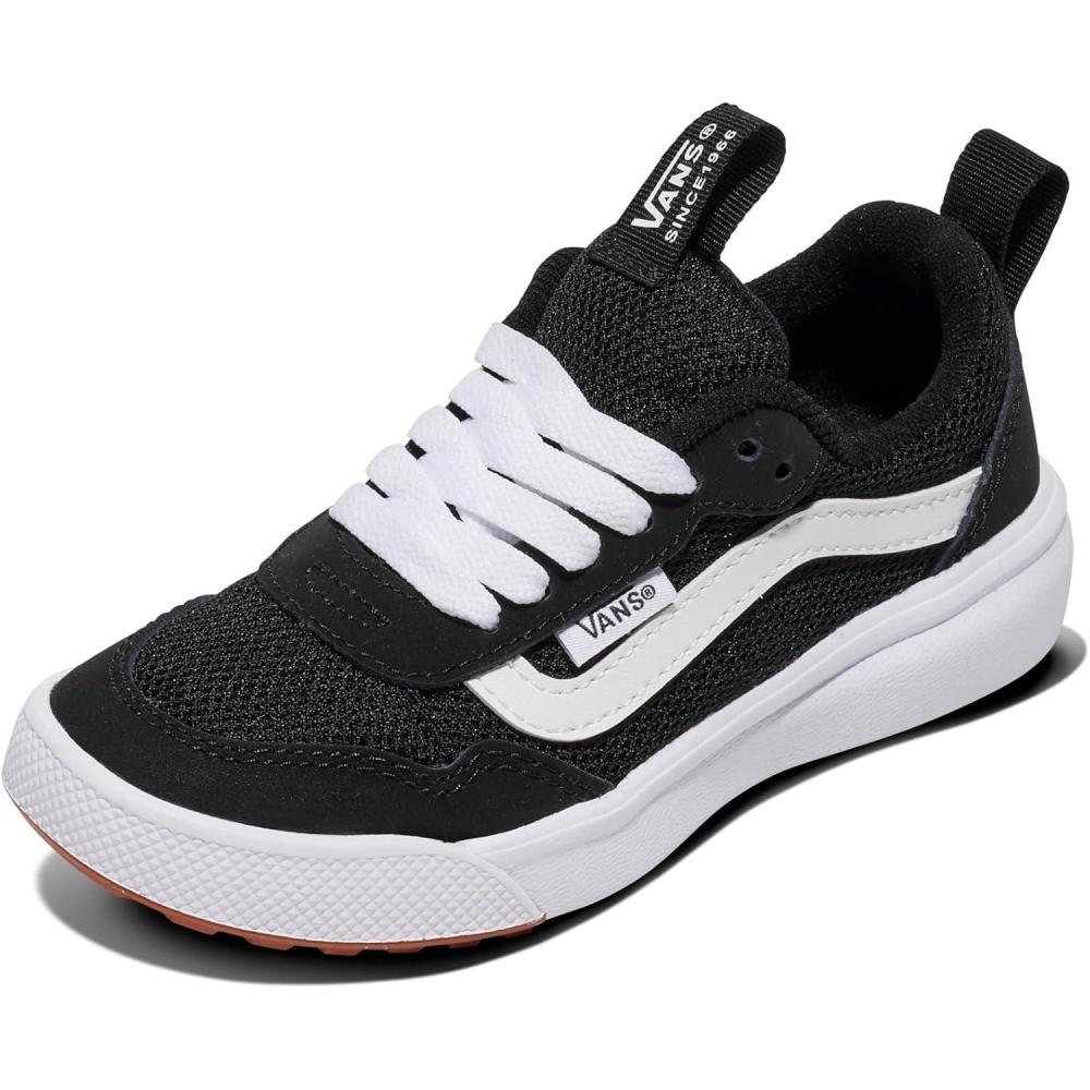 imageVans UnisexChild Range Exp ShoeMesh BlackWhite