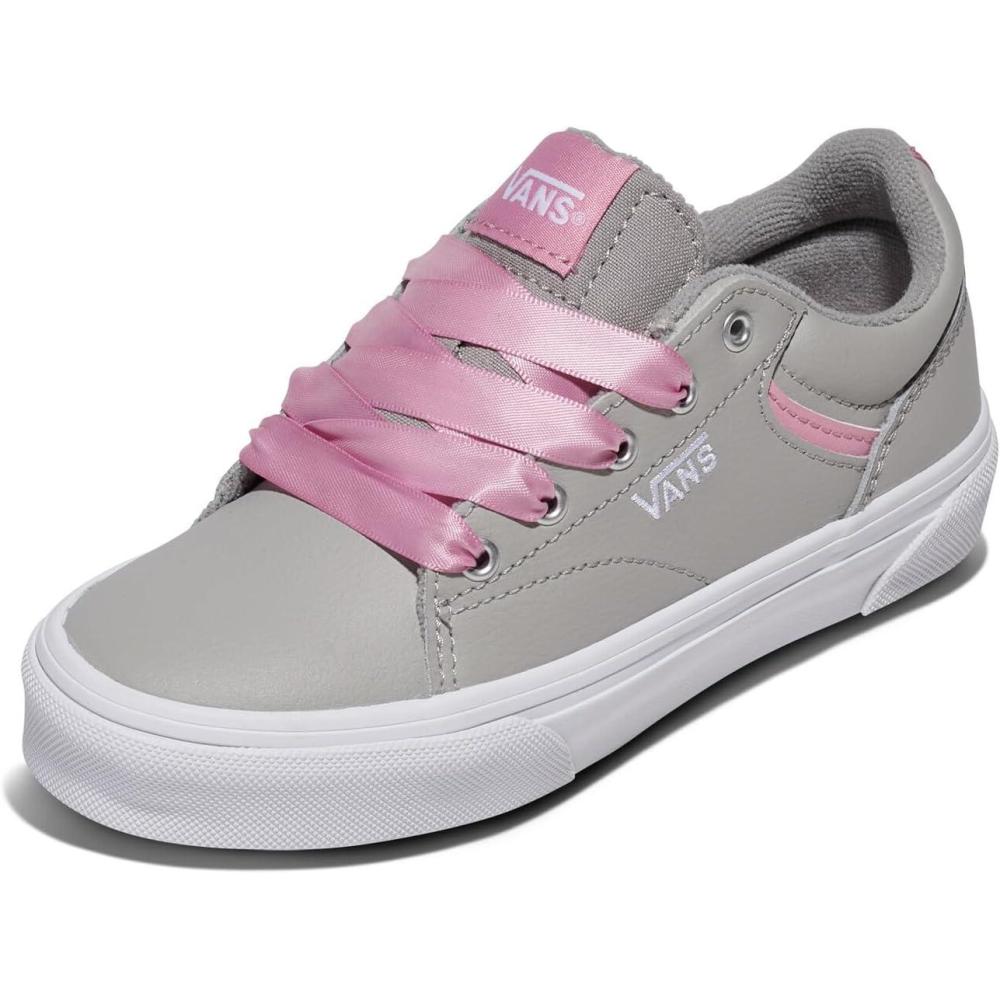 imageVans UnisexChild Seldan ShoeSatin Lace Drizzle
