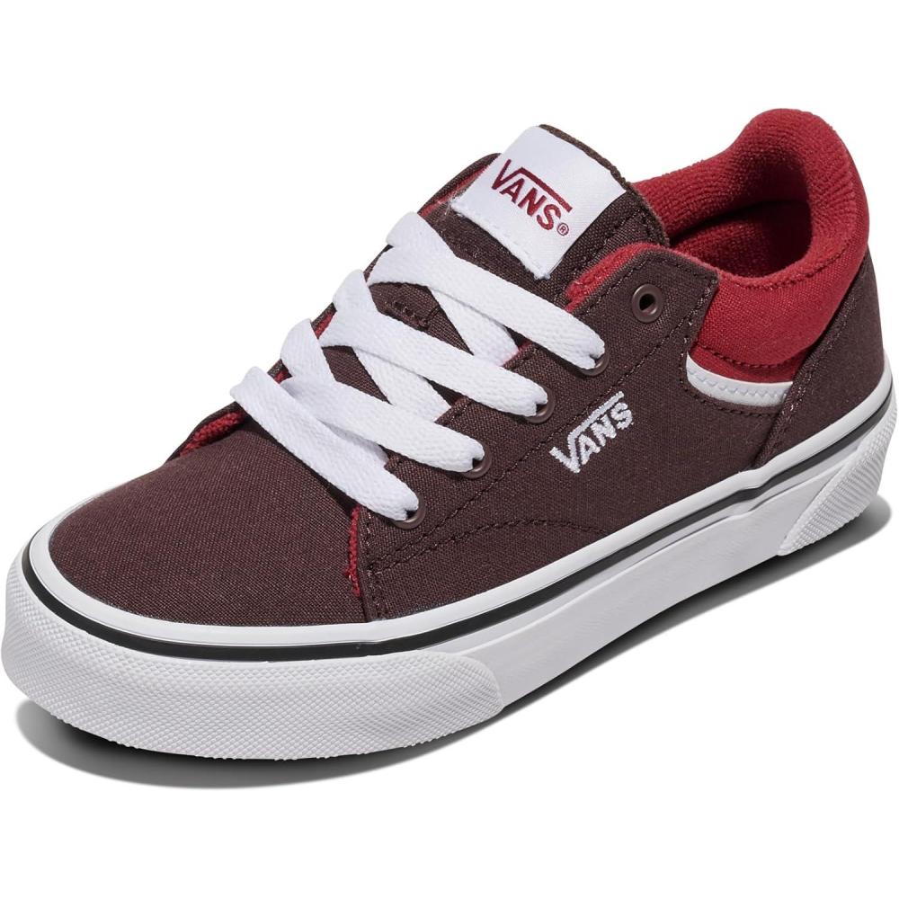 imageVans UnisexChild Seldan ShoeTonal Chocolate Plum