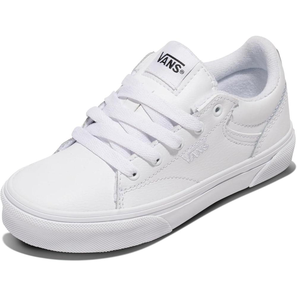 imageVans UnisexChild Seldan ShoeWhiteWhite