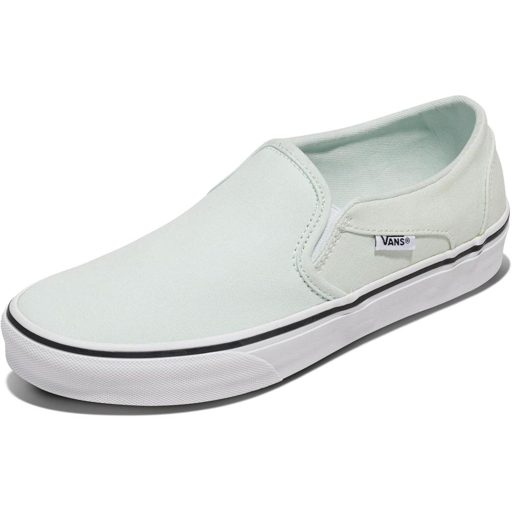imageVans Womens Asher Adult Low Top SneakersCanvas Hint of Mint