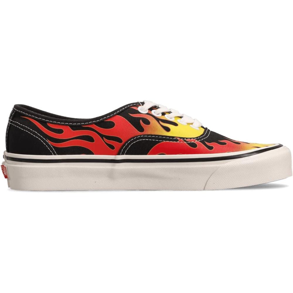 imageVans Womens Asher Adult Low Top SneakersEpic Flame Black True White
