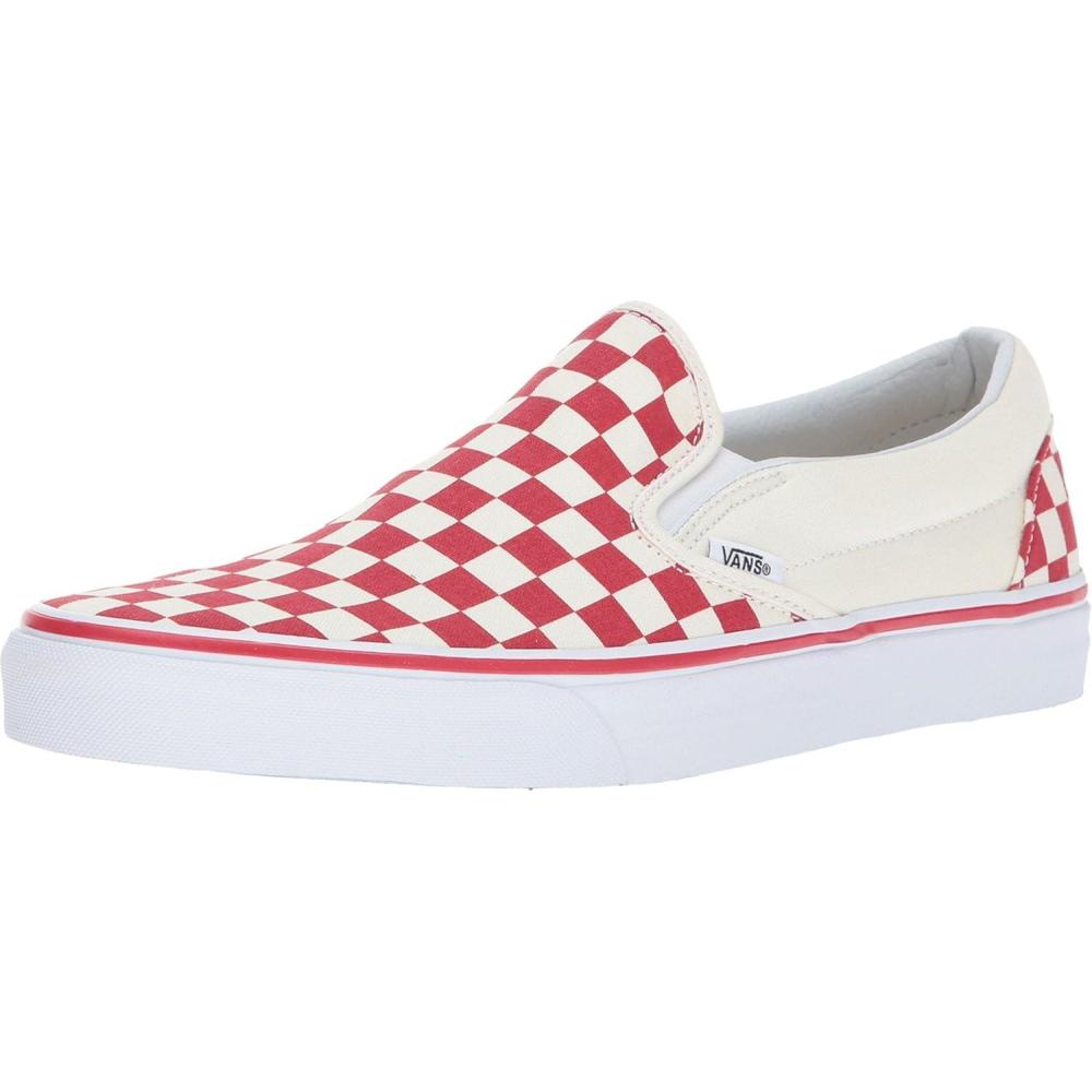 imageVans Womens Asher Adult Low Top SneakersPrimary Checker Racing Red White