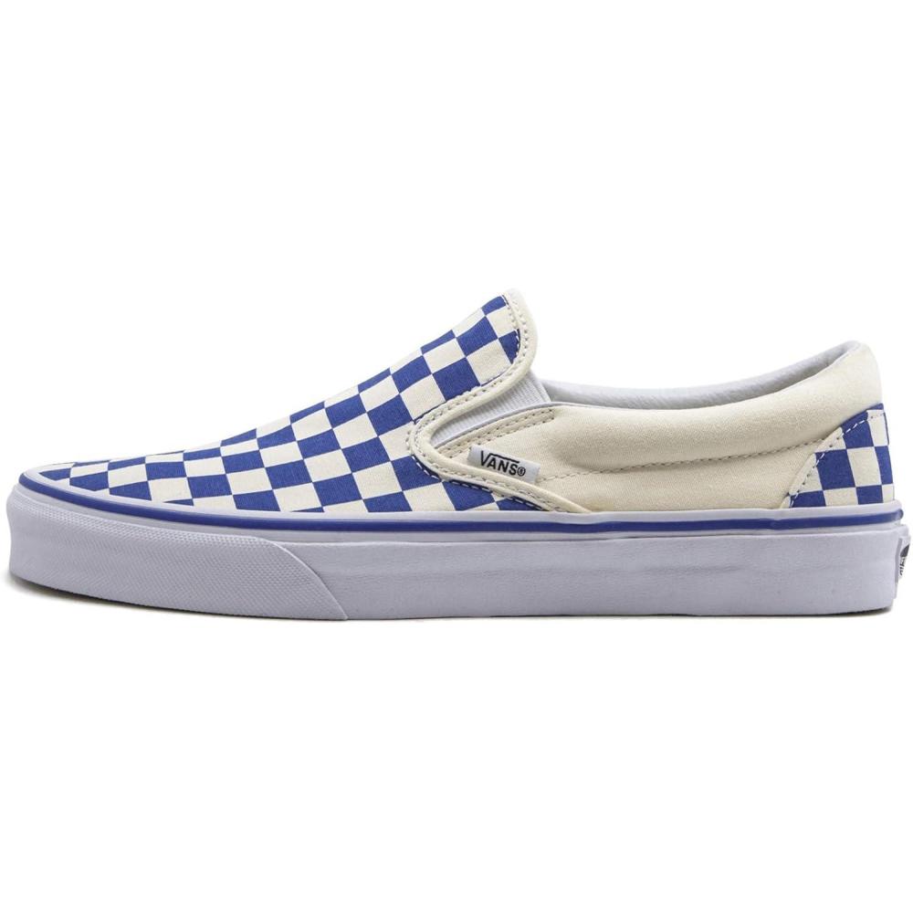 imageVans Womens Asher Adult Low Top SneakersPrimary Checker True Blue White
